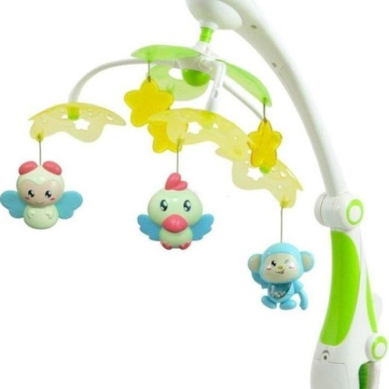 Мобіль Baby Mix пластиковий з проектором RC-822-206 green, зелений