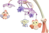 Мобіль Baby Mix пластиковий з проектором RC-822-206 pink, рожевий