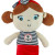 Плюшевая подвеска музыкальная Baby Mix STK-18872 STK-18872, girl, мультиколир