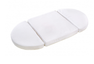 Matra-transformer Ingvard SmartBed Round 72x120 Coscosa + Flexopi 5000-I-721626, White, White