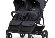 Коляска для двійні EasyGo Domino 2020 EGDOM20-16, Coal, графіт