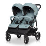 Stroller for twins Easygo Domino 2020 EGDOM20-04, Mineral, M