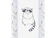 Повивальна дошка Cebababy 50x80 Retro Autumn, Raccoon, білий