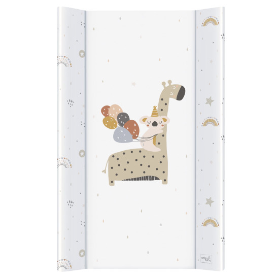 Повивальна дошка Cebababy 50x80 Retro Autumn, Giraffe, білий