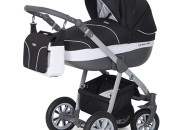 Коляска 2 в 1 Verdi Makan black, черный