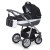 Коляска 2 в 1 Verdi Makan black, черный