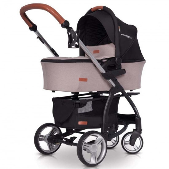 Коляска 2 в 1 EasyGo Virage Ecco 2019 sand, бежевый