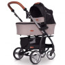 Коляска 2 в 1 EasyGo Virage Ecco 2019 sand, бежевый