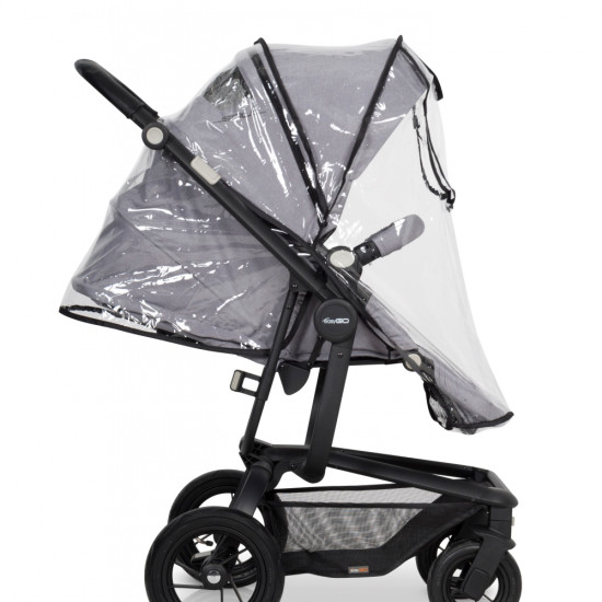 Коляска 2 в 1 EasyGo Soul Air (без сумки) grey fox, серый