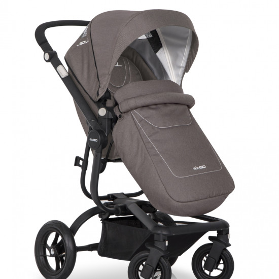 Коляска 2 в 1 EasyGo Soul Air (без сумки) sand, бежевый