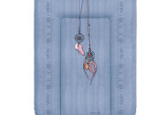 Пеленальный матрас Cebababy 50x70 Denim Style W-143-119-598, Dream Catcher, голубой