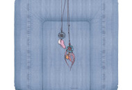 Повивальний матрац Cebababy 85x72 Denim Style W-144-119-598, Dream Catcher, блакитний