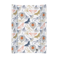 Пеленальная доска Cebababy 50x70 Flora & Fauna W-200-099-575, Gingo, белый