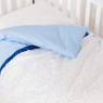 Сменная постель 3 эл Twins Premium Starlet 3028-P-024, Starlet blue, серый / синий