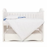 Сменная постель 3 эл Twins Premium Starlet 3028-P-024, Starlet blue, серый / синий
