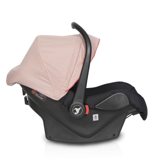 Коляска 3 в 1 Colibro OneMax з автокріслом 9023-COM-08, Flamingo, рожевий