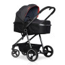 Stroller 3 in 1 Colibro OneMax with car seat 9023-Com-13, ONYX, Black