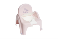 Горшок кресло Tega KR-012 Кролик без музыки KR-012-104, light pink, светло розовый