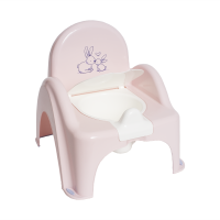 Горшок кресло Tega KR-012 Кролик без музыки KR-012-104, light pink, светло розовый