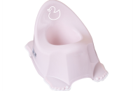 Горшок Tega PO-070 Уточка музыкальный антискол PO-070-130, light pink, светло розовый