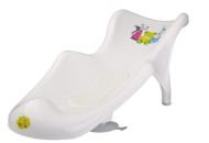 Горка для купания Maltex Bear & Friends с антискользящим ковриком 5405 white, белый