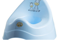 Детский горшок Maltex Zebra музыкальный голубой