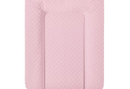 Пеленальный матрас Cebababy 50x70 Caro Premium line W-143-079-129, pink nude, розовый дым