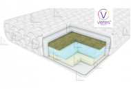 Матрас Veres Seagrass + memory 120х60х10 51.4.03, белый, белый
