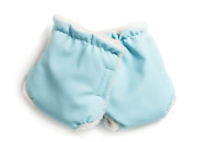 Перчатки Twins Voyage Eco (мех) 80-191-TVEX-401, light blue, светло голубой