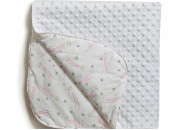 Twins Dolce Minky Autumn 80x80 1465-DMK-01, White, White