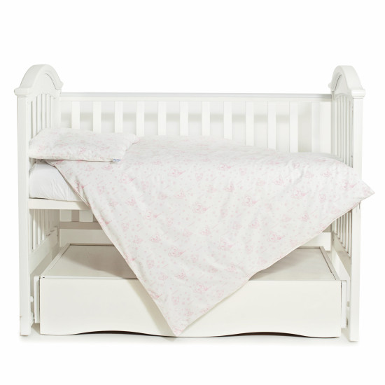 Сменная постель 3 эл Twins EVO Miu 3000-ZEVM-08 pink, розовый