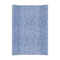 Пеленальная доска Cebababy 50x70 Denim Style W-200-119-587, Stars blue, голубой