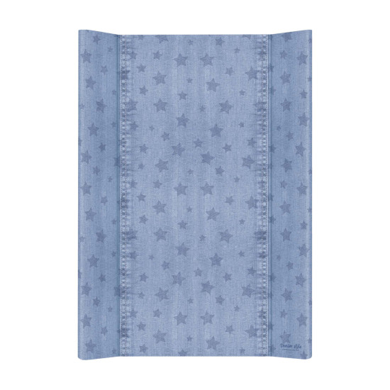 Пеленальная доска Cebababy 50x70 Denim Style W-200-119-587, Stars blue, голубой