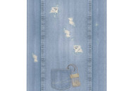 Пеленальная доска Cebababy 50x70 Denim Style W-200-119-589, Shabby, голубой