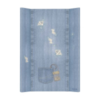 Пеленальная доска Cebababy 50x70 Denim Style W-200-119-589, Shabby, голубой