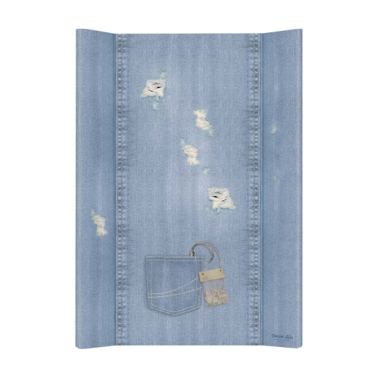 Пеленальная доска Cebababy 50x70 Denim Style W-200-119-589, Shabby, голубой