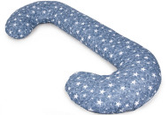 Подушка для вагітних Ceba Physio Duo Denim Style W-705-119-588, Stars blue, блакитний