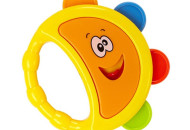 Гризунець пластиковый Baby Mix GW-G12 Тамбурин GW-G12, mix, мультиколир