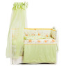 Постельный комплект 7 эл Twins Comfort New 4051-C-109, Медун зеленые, светло зеленый