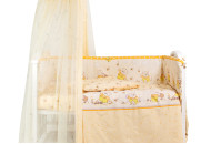 Постельный комплект 7 эл Twins Comfort New 4051-C-110, Медун желтые, желтый