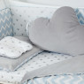 Bed kit 6 EL Twins Dolce Insta 4075-D-505, Mickey Blue / Silver, Blue