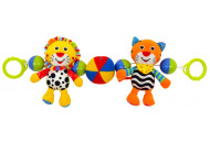 Плюшевая подвеска Baby Mix TE-8377-48 Тигр и Лев TE-8377-48, mix, мультиколир