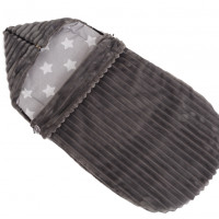 Конверт в коляску Twins Trip 9011-TT-10, dark grey, графит