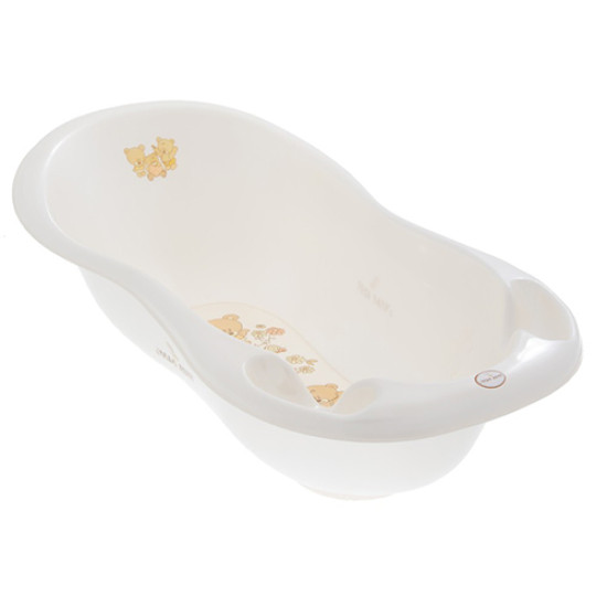 Bathtub Tega Bear 102 cm White Perla