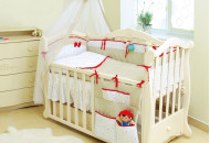 Постельный комплект 8 эл Twins Premium Starlet 4028-P-021, beige, бежевый