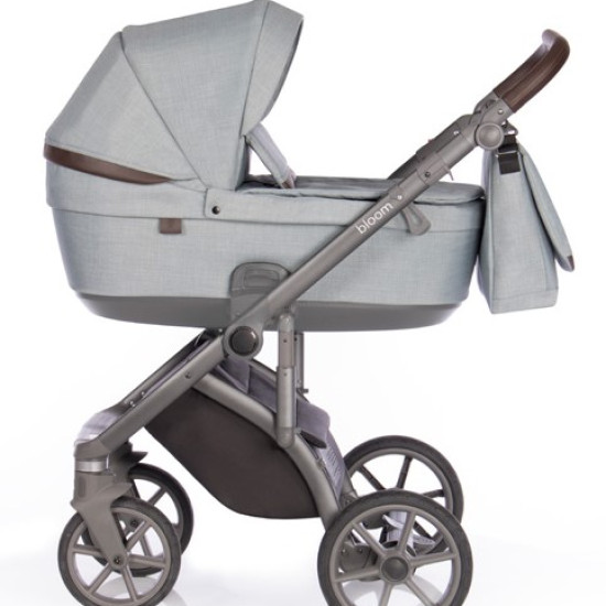 Коляска 2 в 1 Roan Bloom Cloud Blue, голубой