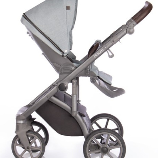 Коляска 2 в 1 Roan Bloom Cloud Blue, голубой