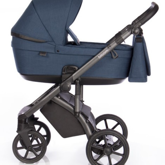 Коляска 2 в 1 Roan Bloom Midnight, синий