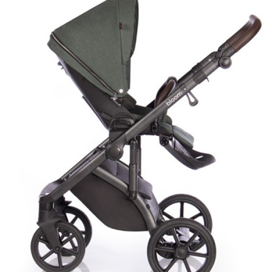 Коляска 2 в 1 Roan Bloom Night Green, зеленый