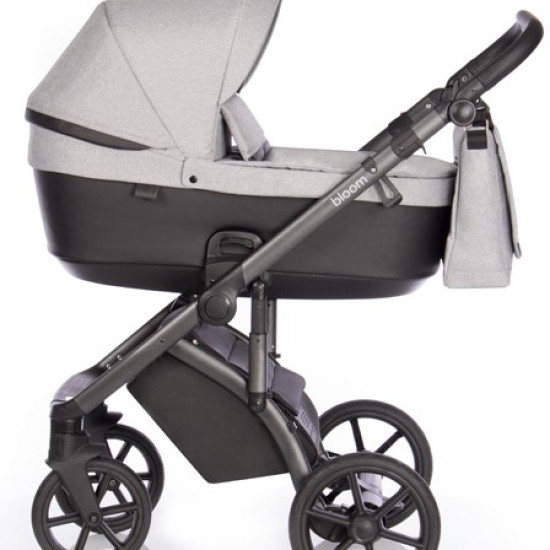 Коляска 2 в 1 Roan Bloom Silver Chevron, серый